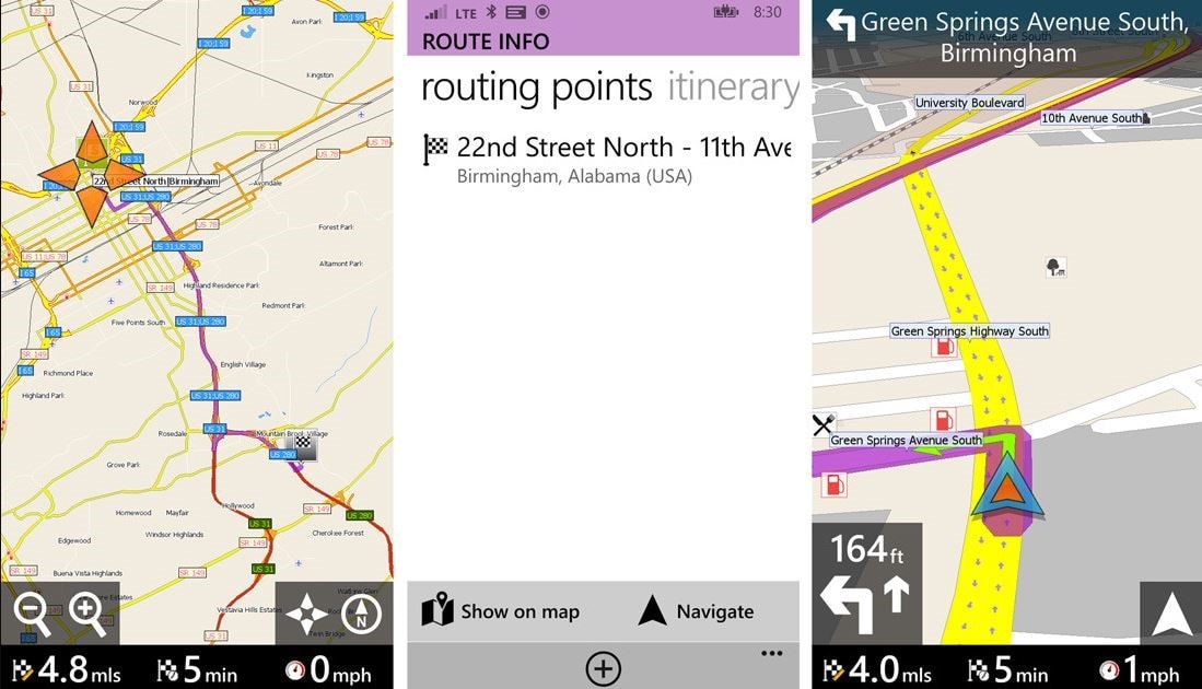 mapfactor gps app