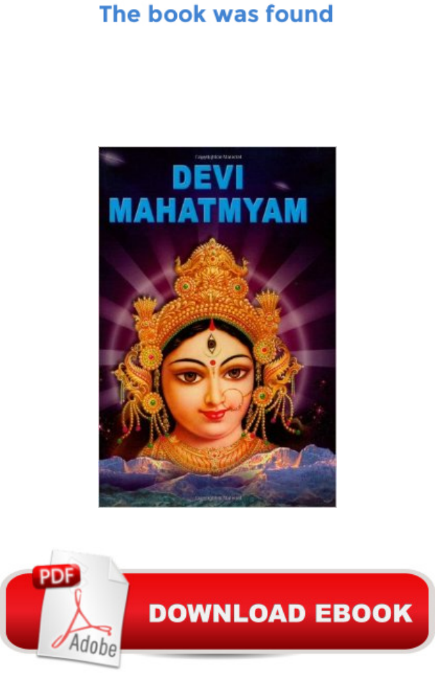 devi mahatmyam full tamil with meaning pdf